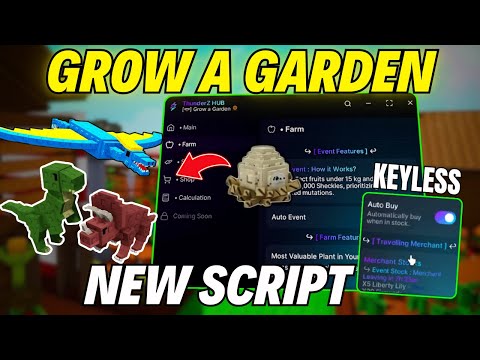 Grow a Garden Script for Weather & Finances screenshot