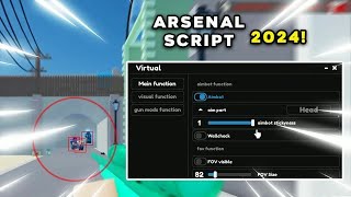 Keyless Arsenal Script on Roblox via Pastebin thumbnail