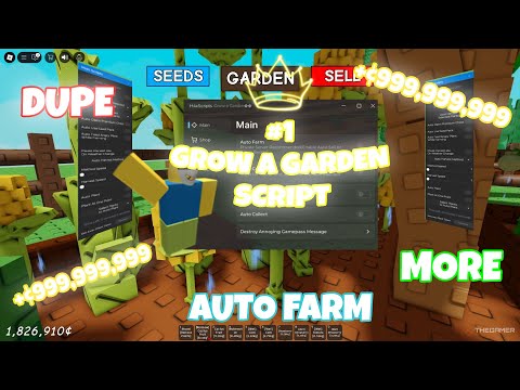 Keyless; Infinite Money & Autofarm in Grow a Garden screenshot