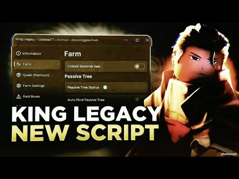 King Legacy AutoFarm Script for Roblox Update 7 screenshot