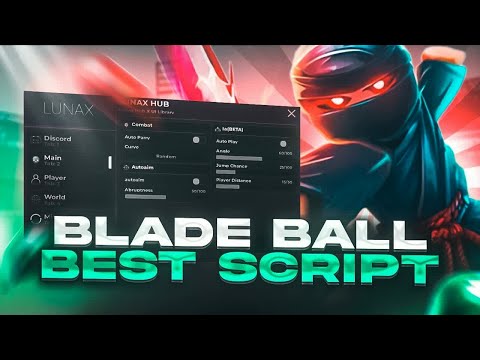 Lunax Hub Blade Ball Script: Auto Parry Excellence screenshot
