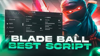 Lunax Hub Blade Ball Script: Auto Parry Excellence thumbnail