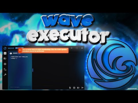 NEW ROBLOX Executor 'WAVE' PC Update - Free Download 2024 screenshot