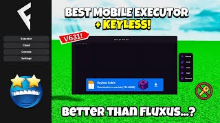NEW ROBLOX Keyless Mobile Executor V631 + Fluxus Script | Free thumbnail