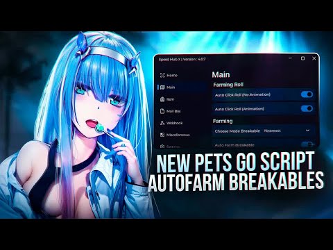 Pets Go Roblox Script for Autofarm & Autoroll screenshot