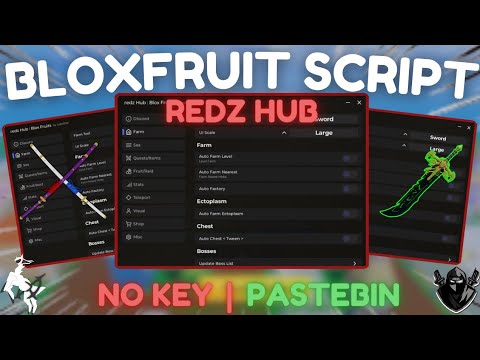 REDZ HUB Bloxfruit Script - No Ban, Autofarm, Auto Chest screenshot