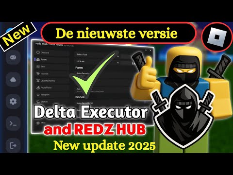 Redz Hub Script Guide with Delta Executor Mobile Access screenshot