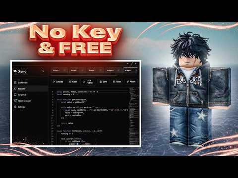 XENO Roblox Executor Free No Key Exploit for PC 2026 screenshot