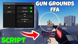Roblox Gun Ground FFA Script with Esp and Silent Aim thumbnail