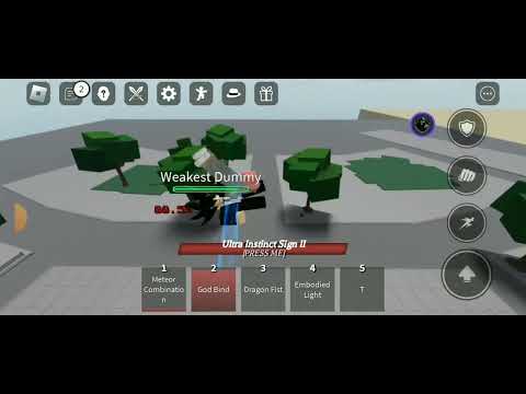 Roblox The Strongest Battlegrounds: Powerful Goku Script screenshot