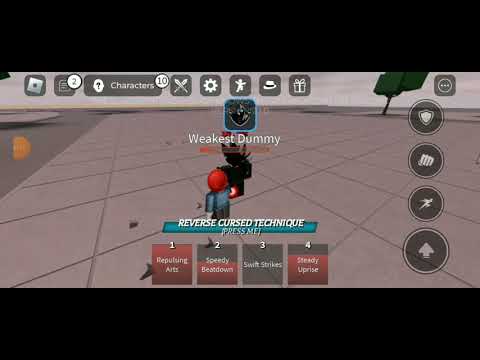 Roblox The Strongest Battlegrounds: Ultimate Gojo Script screenshot