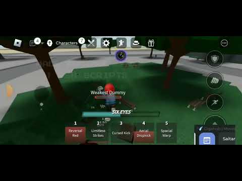 Roblox TSB Exploits: Gojo V2 Script Edition screenshot