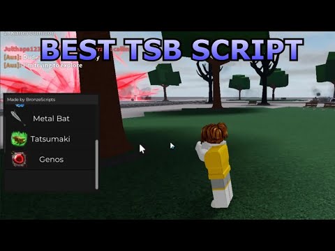 Roblox Tsb Gui Script with Iconic Characters screenshot