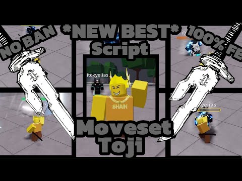 Roblox TSB Script: Toji Moveset with Blade Master & More screenshot