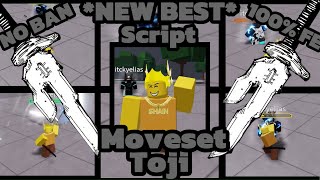 Roblox TSB Script: Toji Moveset with Blade Master & More thumbnail