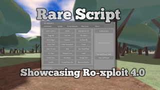 Ro-xploit 4.0 Script Showcase for Roblox in 2026 thumbnail