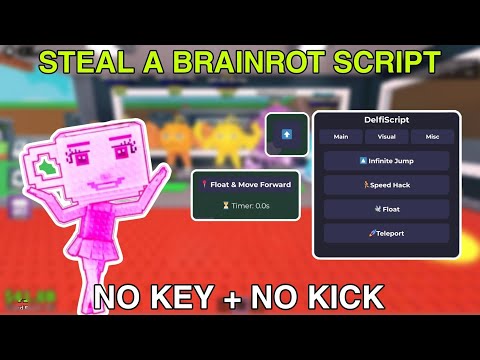 Steal A Brainrot Script GUI Without Key screenshot