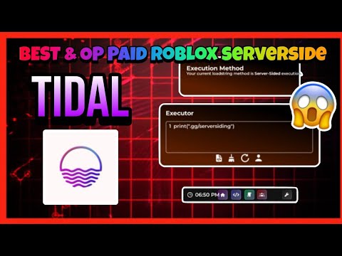 TIDAL SS Showcase: Unmatched Roblox Serverside Executor screenshot