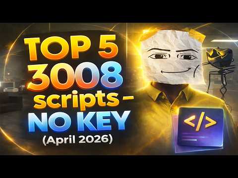 Top 5 Roblox 3008 Scripts for April 2026 with No Key Access screenshot