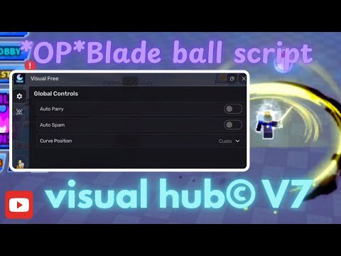 Top Blade Ball Script with Visual Hub for All Devices screenshot